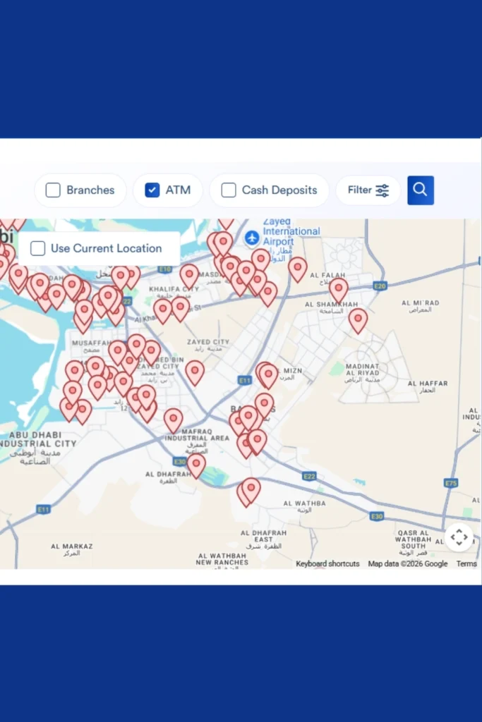 Locate an ATM