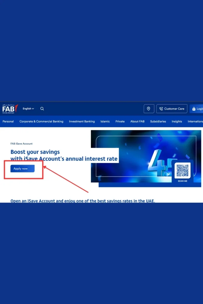 Choose iSave Account