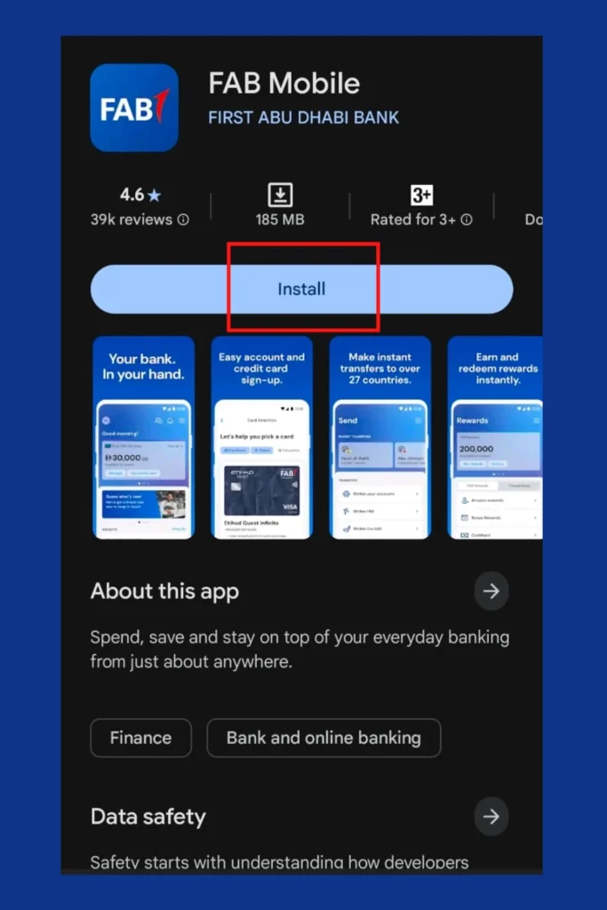 FB Balance Check 1 FAB Balance with the Mobile App